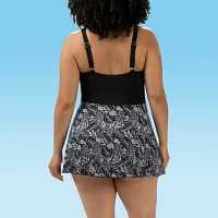 Dolfin Womens Leaf One Piece Swimsuit