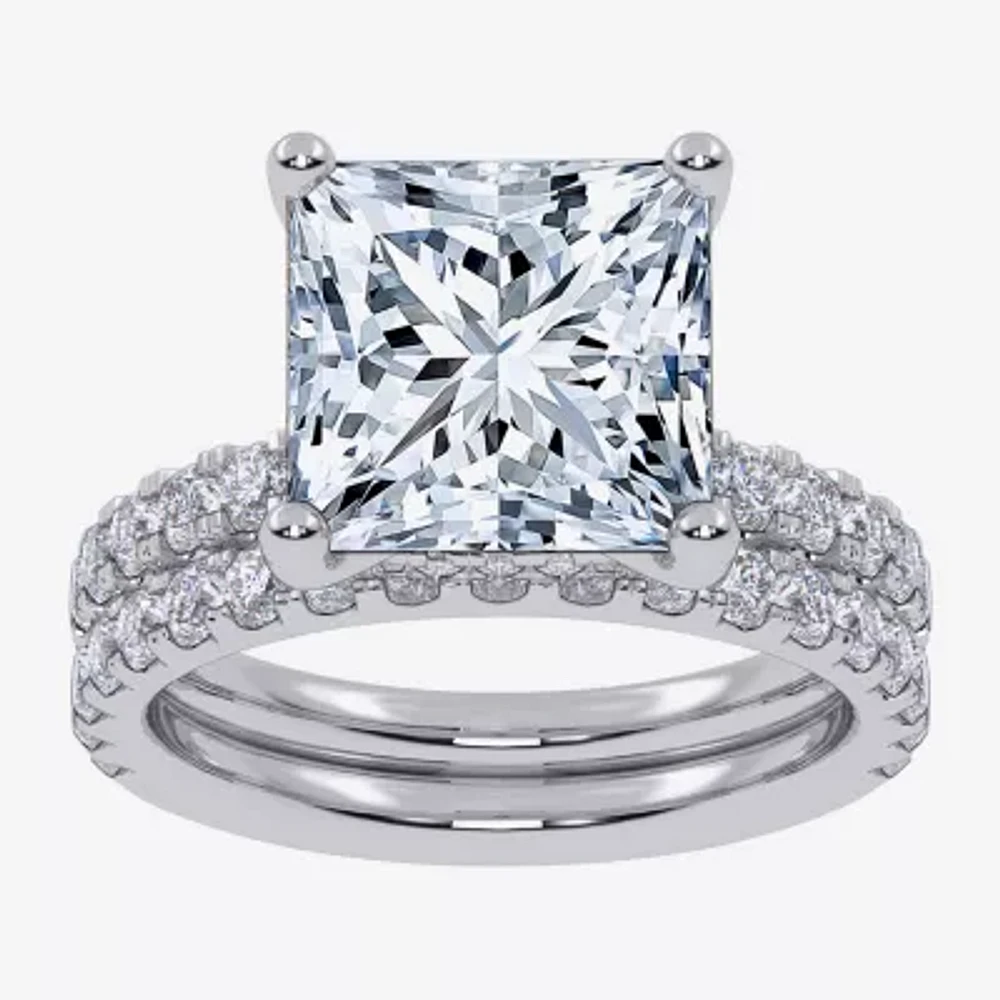 Signature By Modern Bride (G / Vs2-Si1) Womens CT. T.W. Lab Grown White Diamond 14K Gold Side Stone Bridal Set