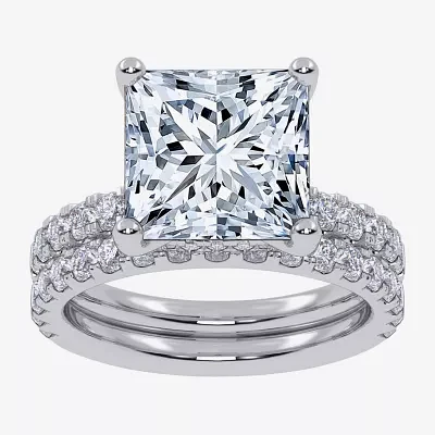 Signature By Modern Bride (G / Vs2-Si1) Womens CT. T.W. Lab Grown White Diamond 14K Gold Side Stone Bridal Set