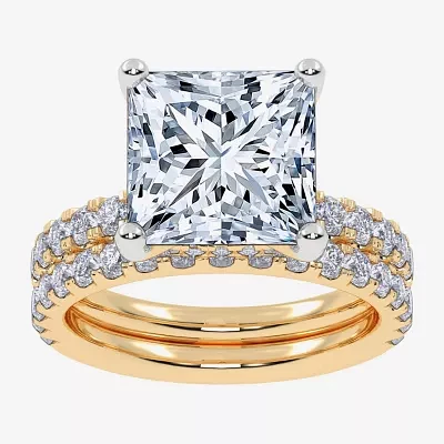 Signature By Modern Bride (G / Vs2-Si1) Womens CT. T.W. Lab Grown White Diamond 14K Gold Side Stone Bridal Set