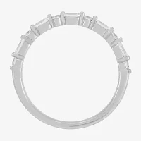 1/2 CT. T.W. White Diamond 10K Gold Wedding Band
