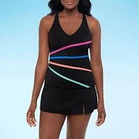 Sonnet Shores Striped Tankini Swimsuit Top