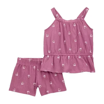 Carter's Baby Girls 2-pc. Short Set
