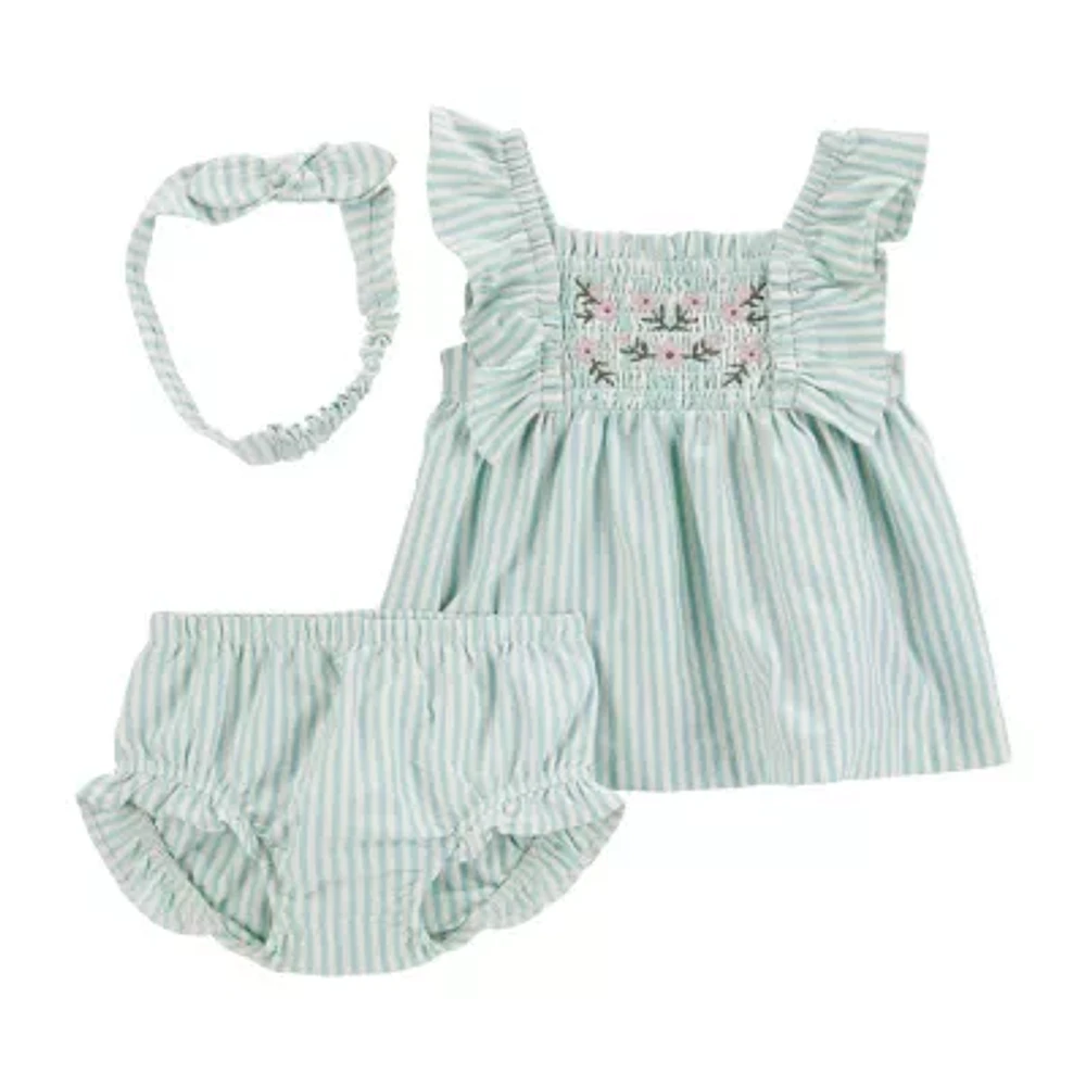Carter's Baby Girls 3-pc. Short Set