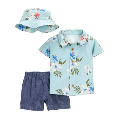 Carter's Baby Boys 3-pc. Short Set