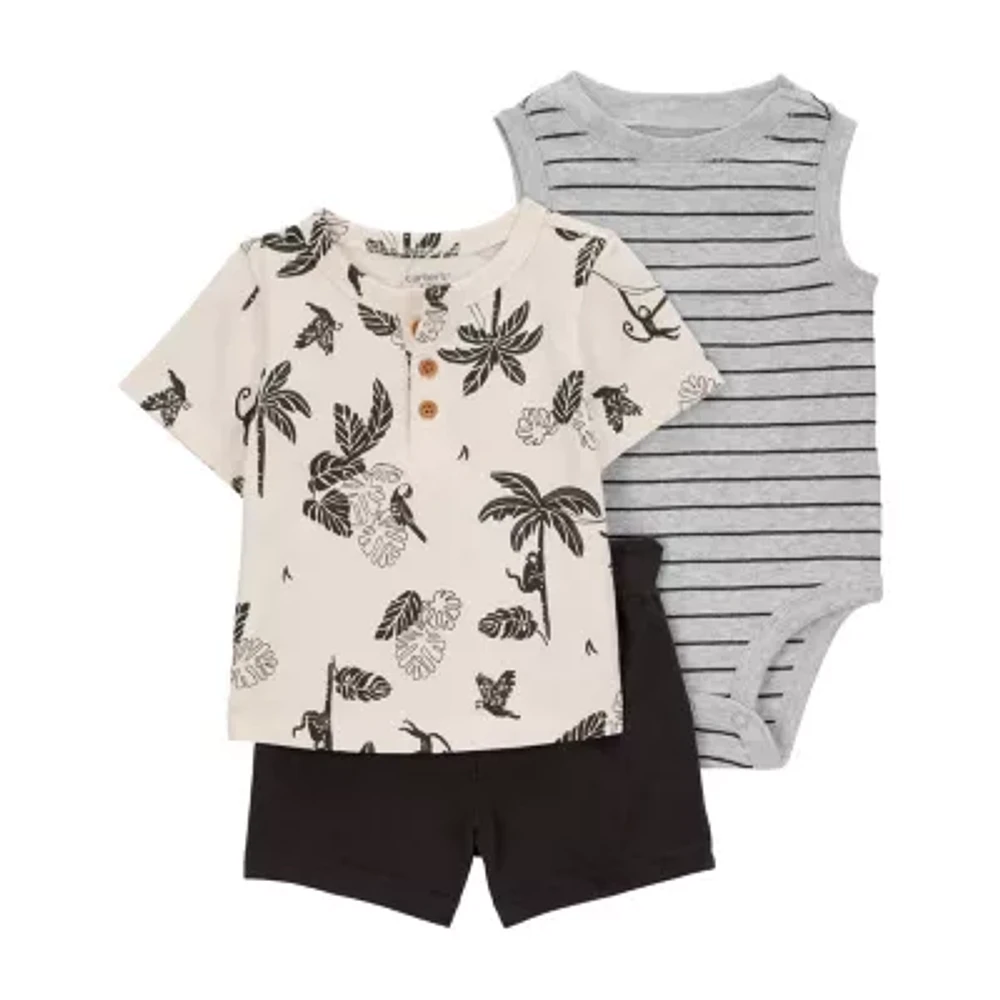 Carter's Baby Boys 3-pc. Short Set