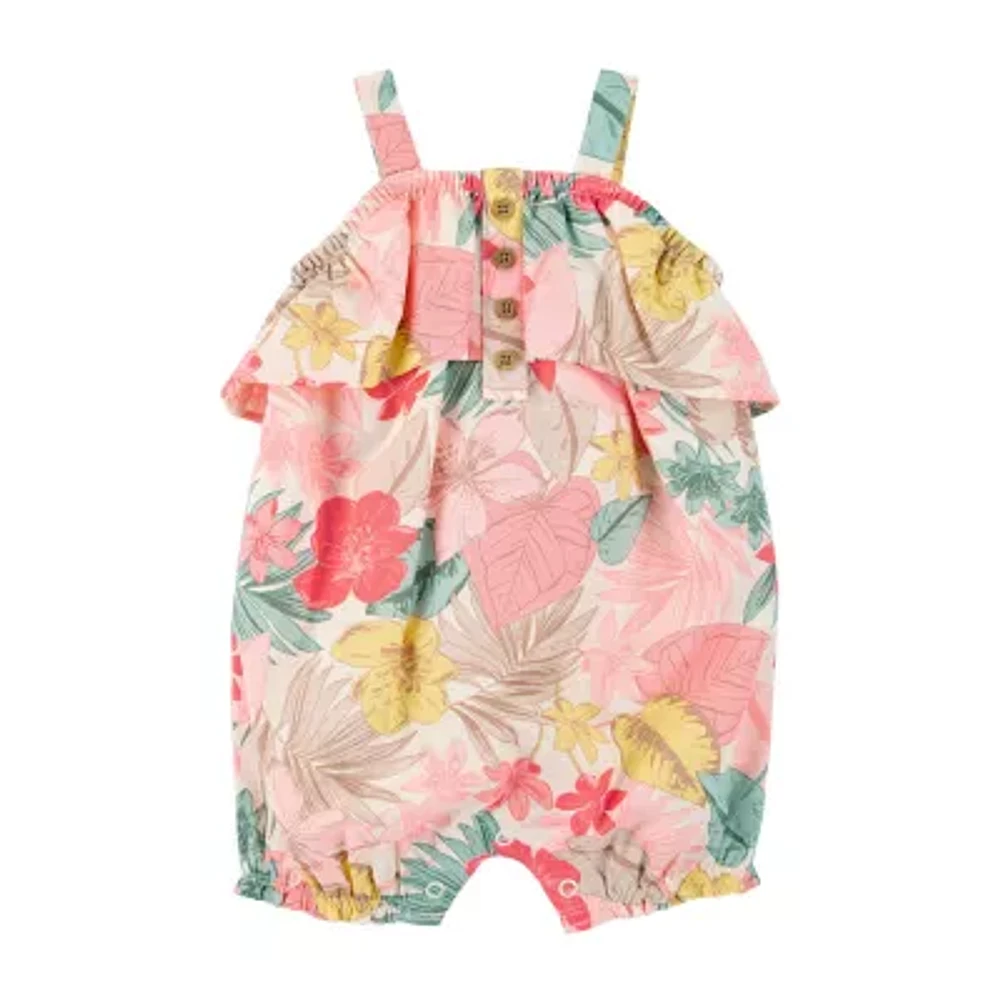 Carter's Baby Girls Sleeveless Romper
