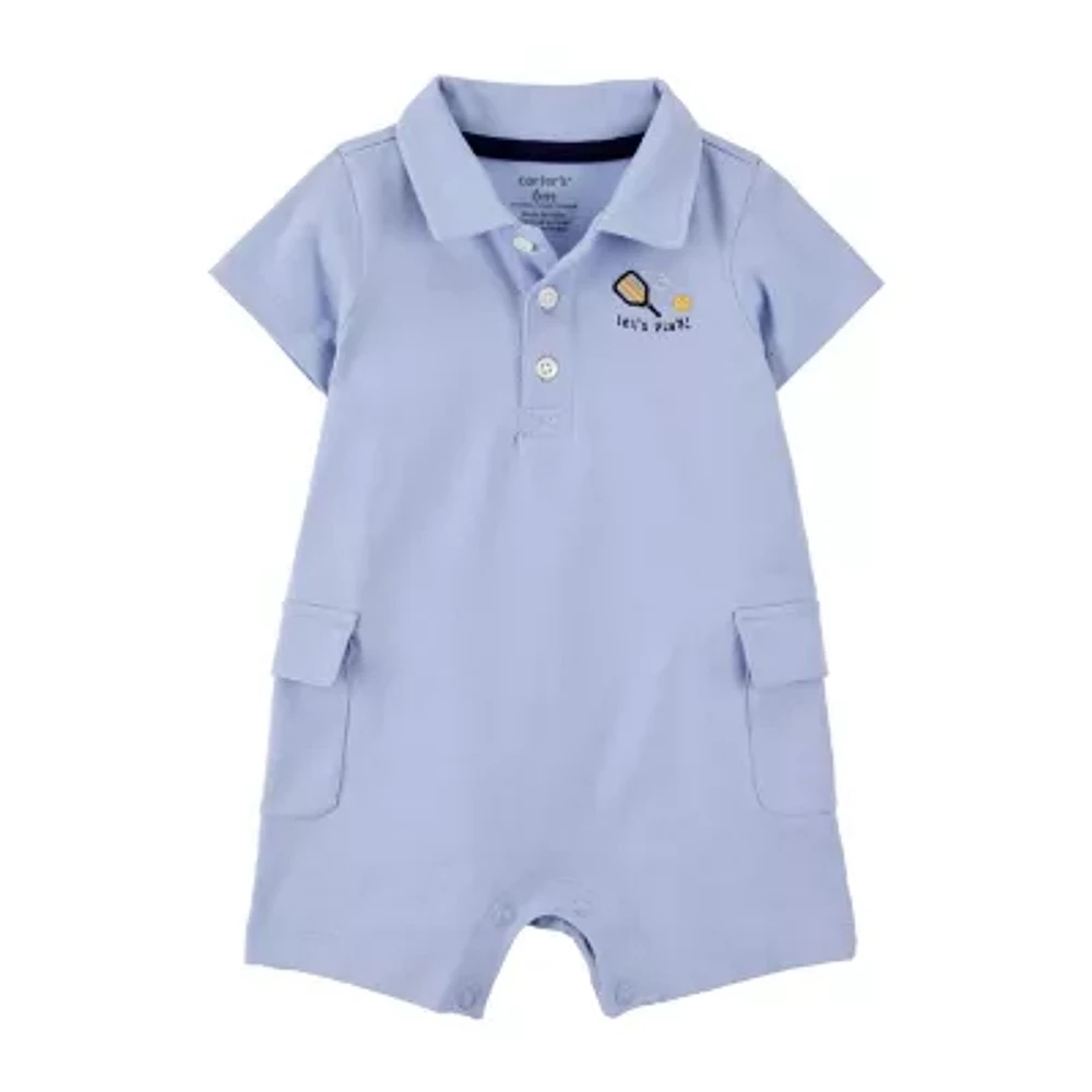 Carter's Baby Boys Short Sleeve Romper