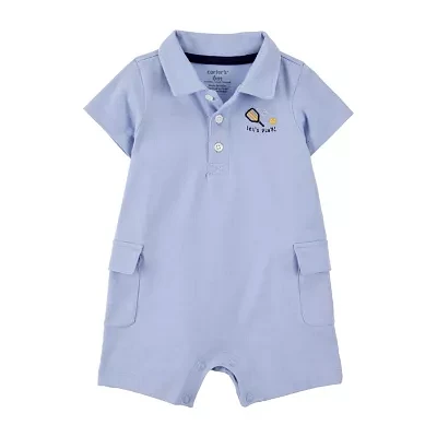 Carter's Baby Boys Short Sleeve Romper
