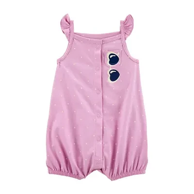 Carter's Baby Girls Sleeveless Romper