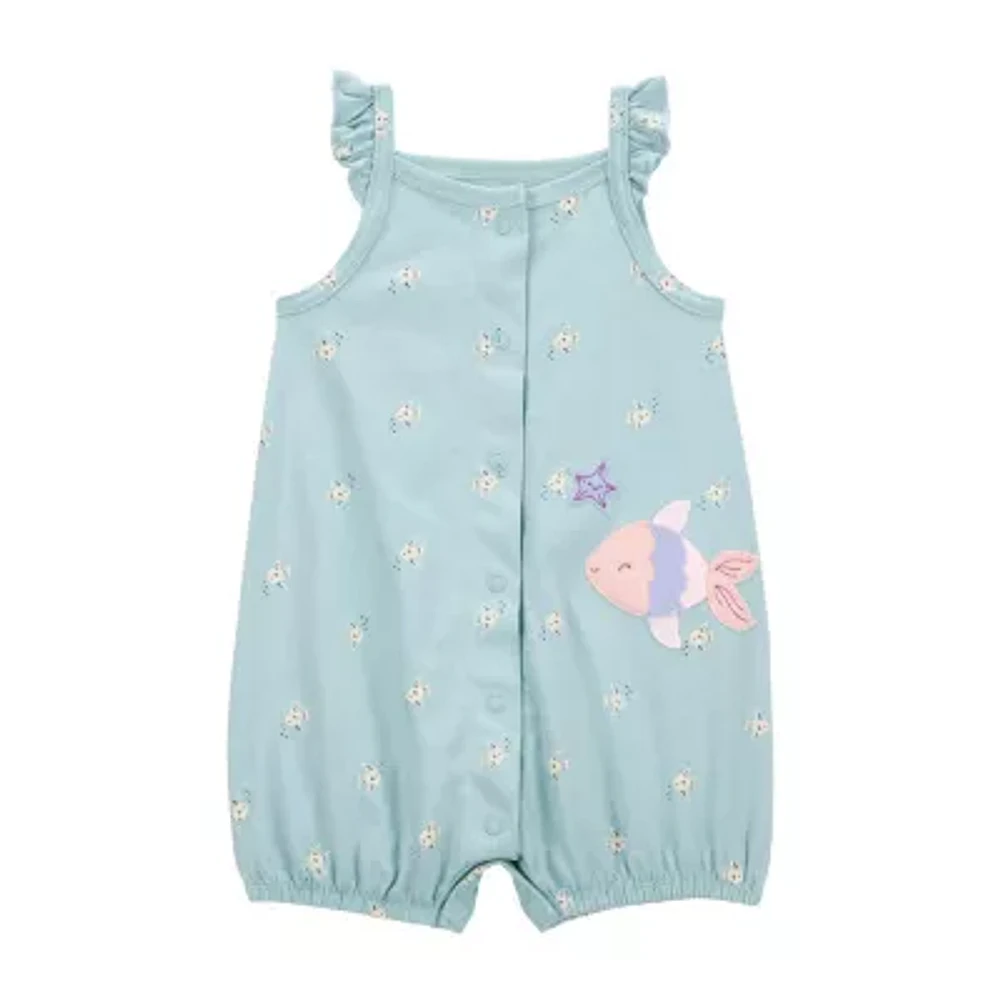 Carter's Baby Girls Sleeveless Romper