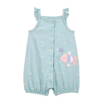 Carter's Baby Girls Sleeveless Romper