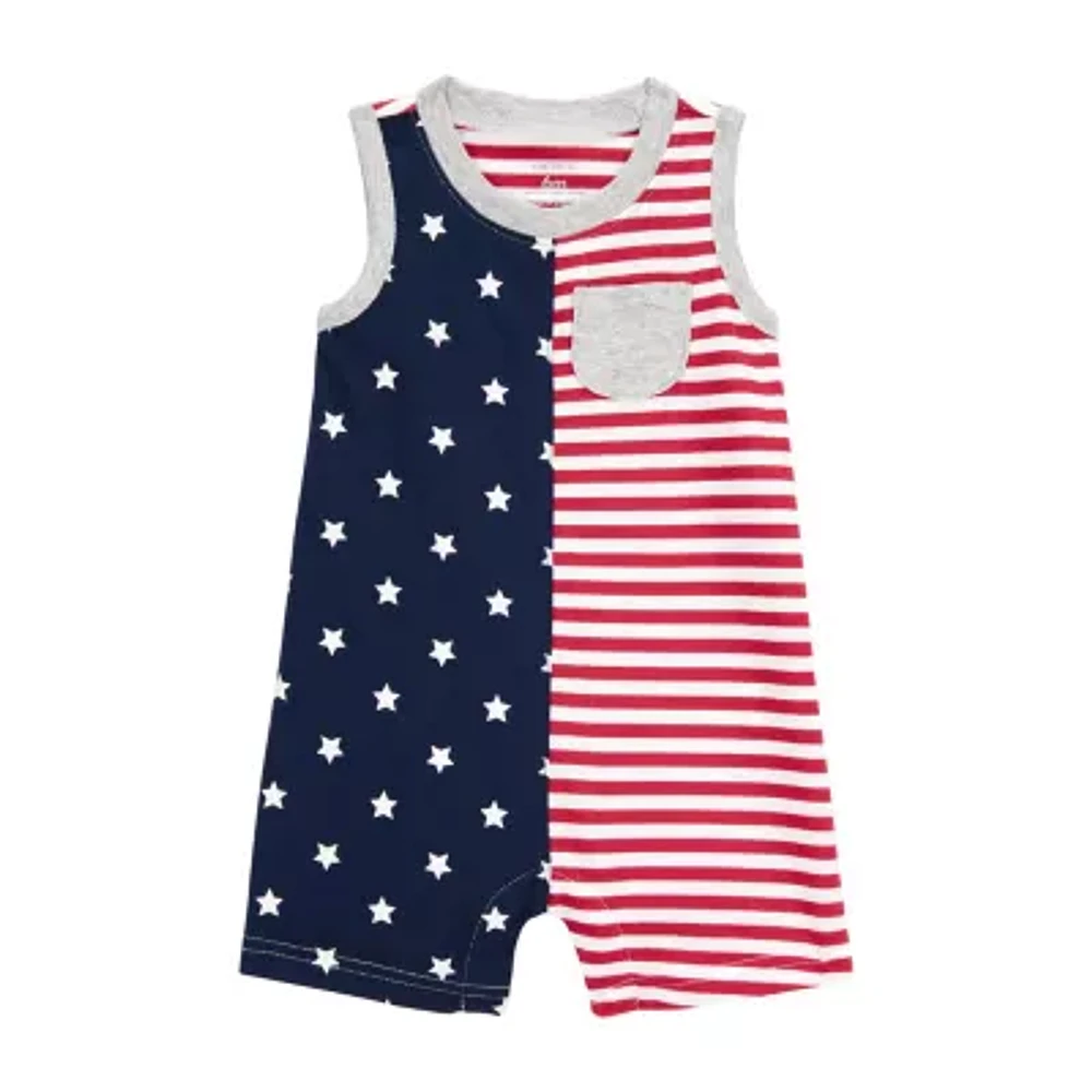 Carter's Americana Baby Boys Sleeveless Romper