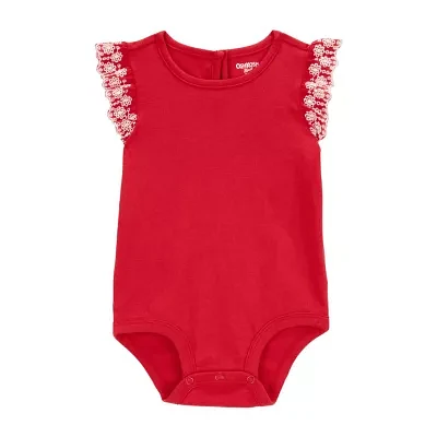 Oshkosh Baby Girls Short Sleeve Bodysuit