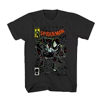 Mens Short Sleeve Spiderman Graphic T-Shirt