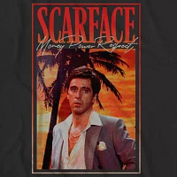 Mens Short Sleeve Scarface Graphic T-Shirt