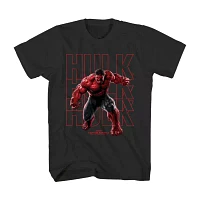 Mens Short Sleeve Hulk Graphic T-Shirt