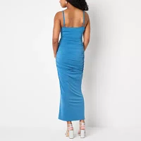 Emerald Sundae Womens Sleeveless Bodycon Dress Juniors
