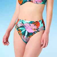 Mynah High Waist Bikini Swimsuit Bottom