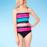 Sonnet Shores Striped Tankini Swimsuit Top