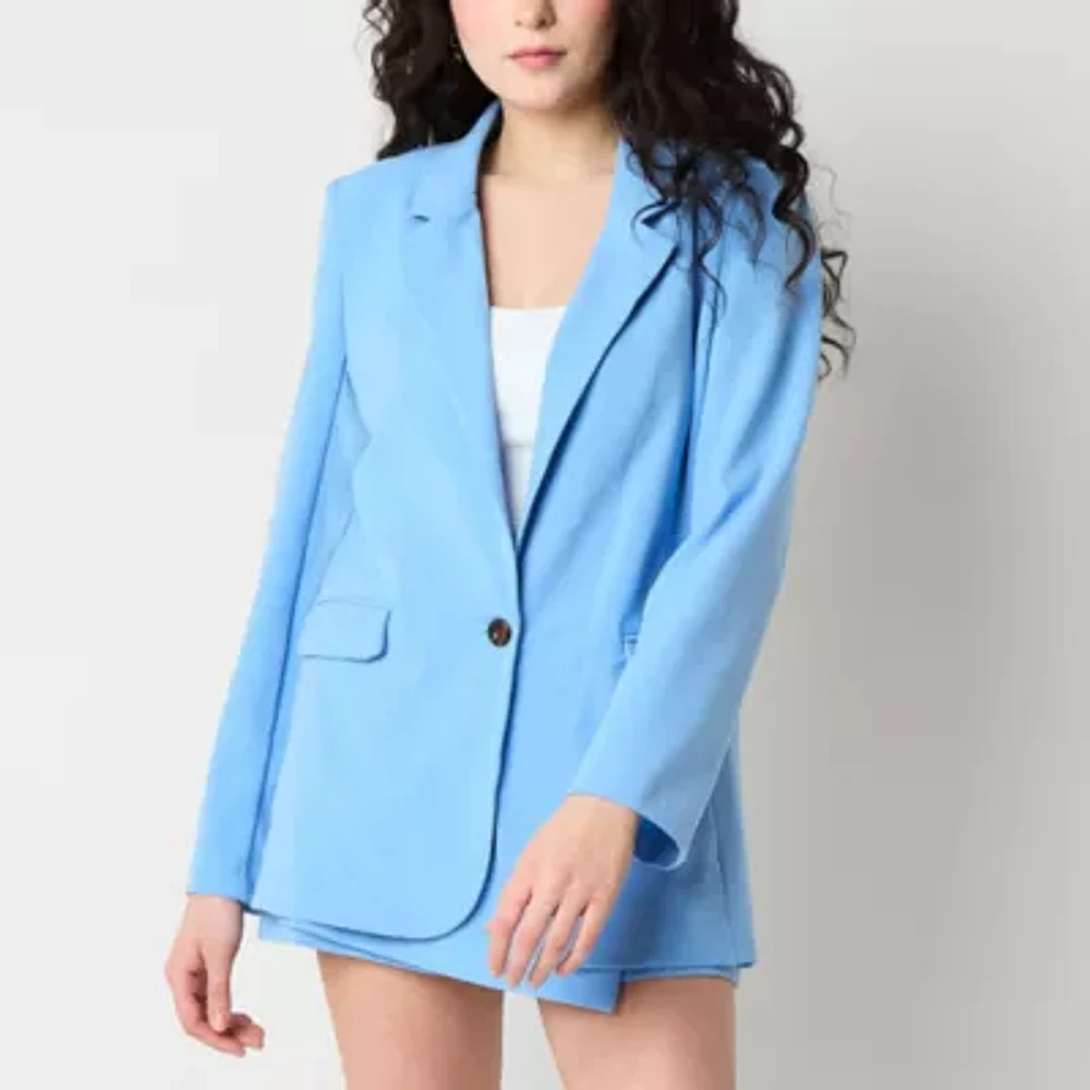 by&by Womens Regular Fit Blazer Juniors