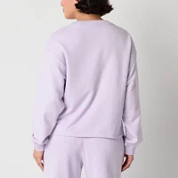 Reebok Womens Crew Neck Long Sleeve Sweatshirt