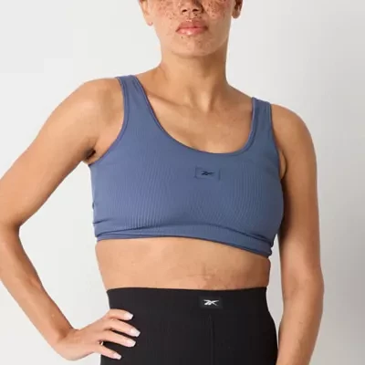 Reebok Light Support Rib Twist Back Sports Bra