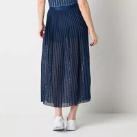 Xersion Womens Mesh Pleated Skirt
