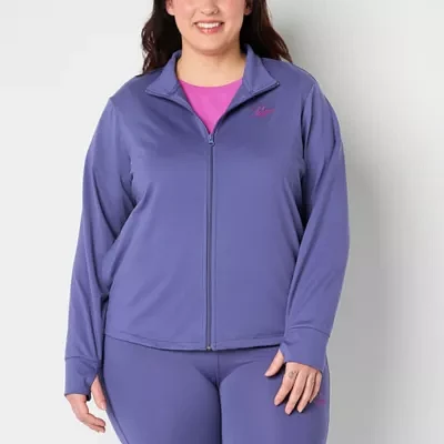 PUMA Lightweight Womens Plus Active Track Jacket