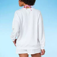 Decree Womens Tops Swimsuit Cover-Up