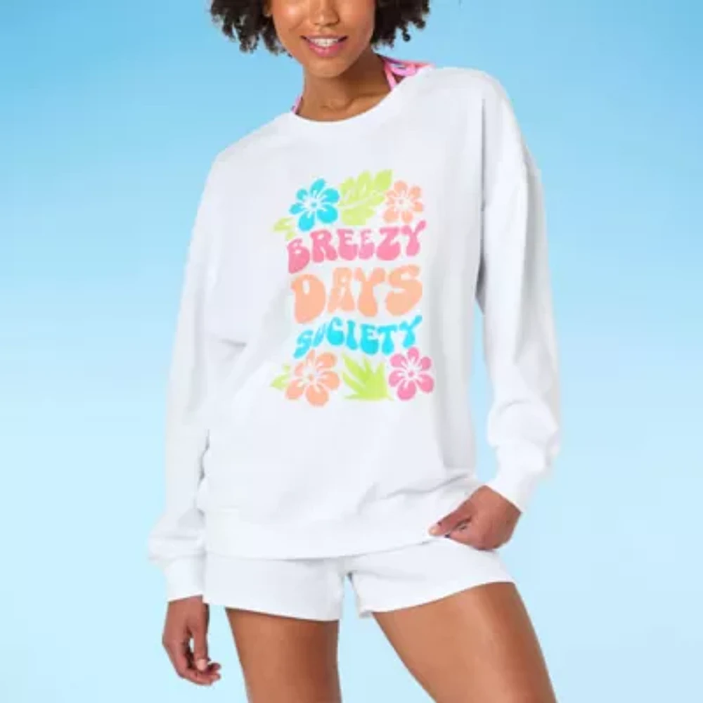Decree Womens Tops Swimsuit Cover-Up