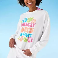 Decree Womens Tops Swimsuit Cover-Up