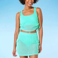 Decree Womens Tops Swimsuit Cover-Up