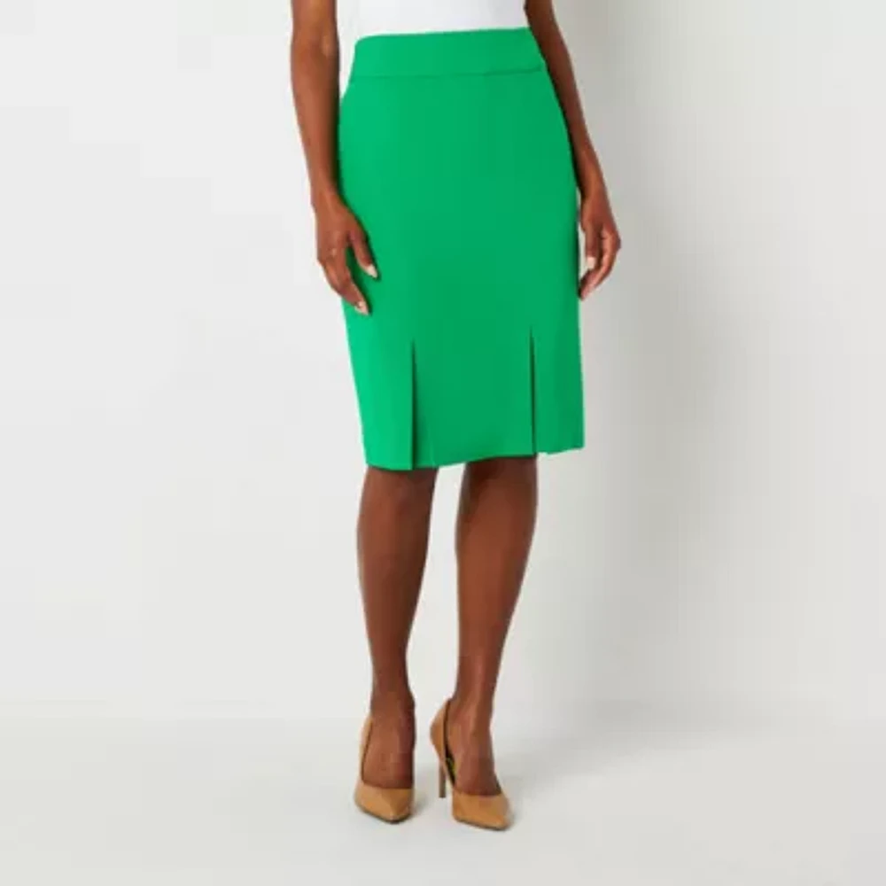 Black Label by Evan-Picone Womens Suit Skirt