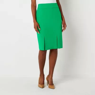 Black Label by Evan-Picone Womens Suit Skirt