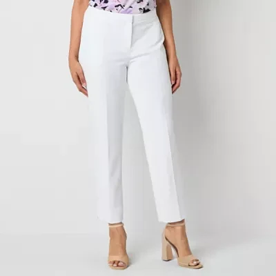 Black Label by Evan-Picone Textured Womens Straight Fit Suit Pant