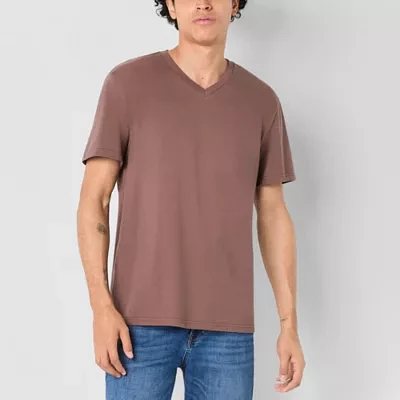 Arizona Mens V Neck Short Sleeve T-Shirt