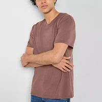 Arizona Mens V Neck Short Sleeve T-Shirt