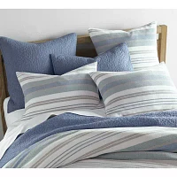 Linden Street Parker Chenille Stripe 3-pc. Duvet Cover Set