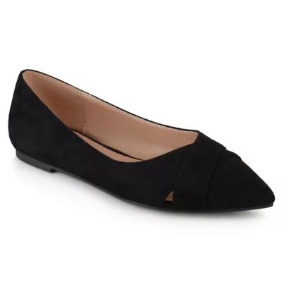 Journee Collection Womens Winslo Pointed Toe Ballet Flats