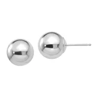 14K Gold 9mm Ball Stud Earrings