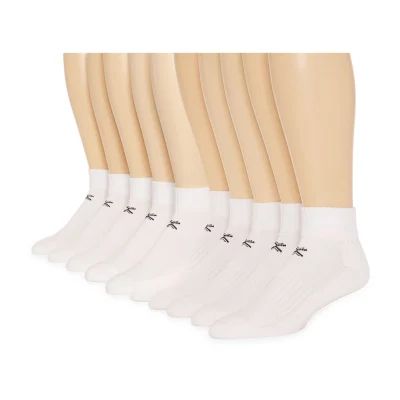 Xersion Mens 10 Pair Quick Dry Quarter Socks