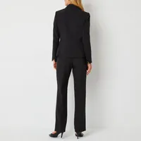 Le Suit 2-pc. Straight Leg Pant Suit-Petite