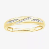 3PC Trio Set Featuring 1/7 CT.T.W.  Diamond 10K or 14K Two Tone Gold Wedding Ring Set