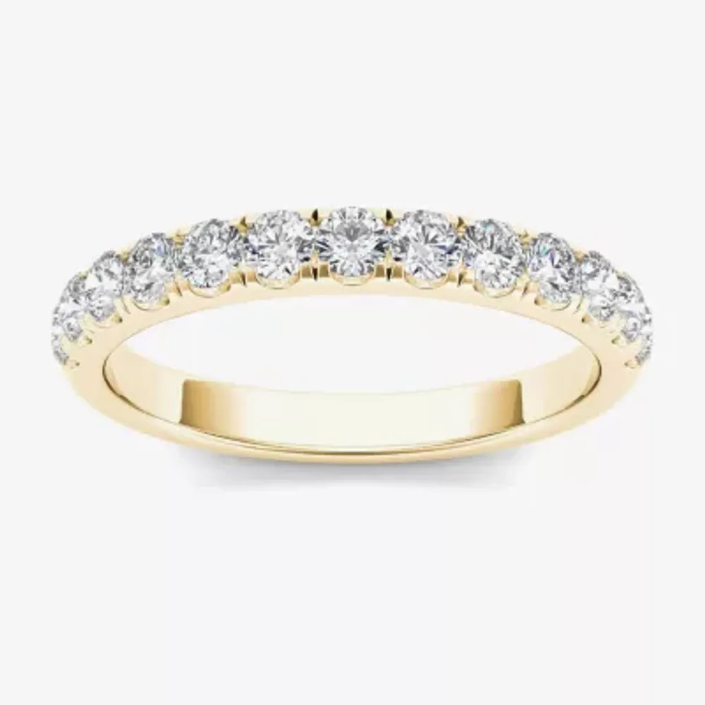 2MM 1/2 CT. T.W. Natural White Diamond 14K Gold Wedding Band