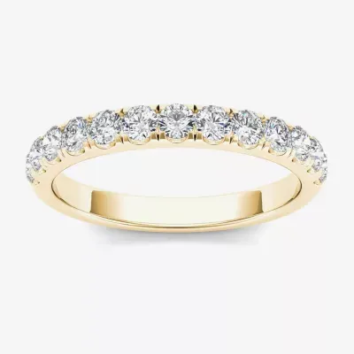 2MM 1/2 CT. T.W. Natural White Diamond 14K Gold Wedding Band