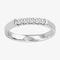 1/ CT.T.W. Natural Diamond Band 14K White Gold