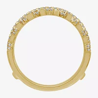 Womens / CT. T.W. Natural White Diamond 14K Gold Ring Guard