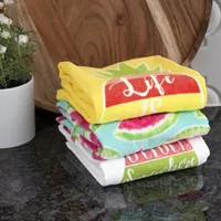 Ritz Summer Fruit Cocktail Set 3-pc. Kitchen Towels