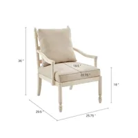 Martha Stewart Braxton Armchair